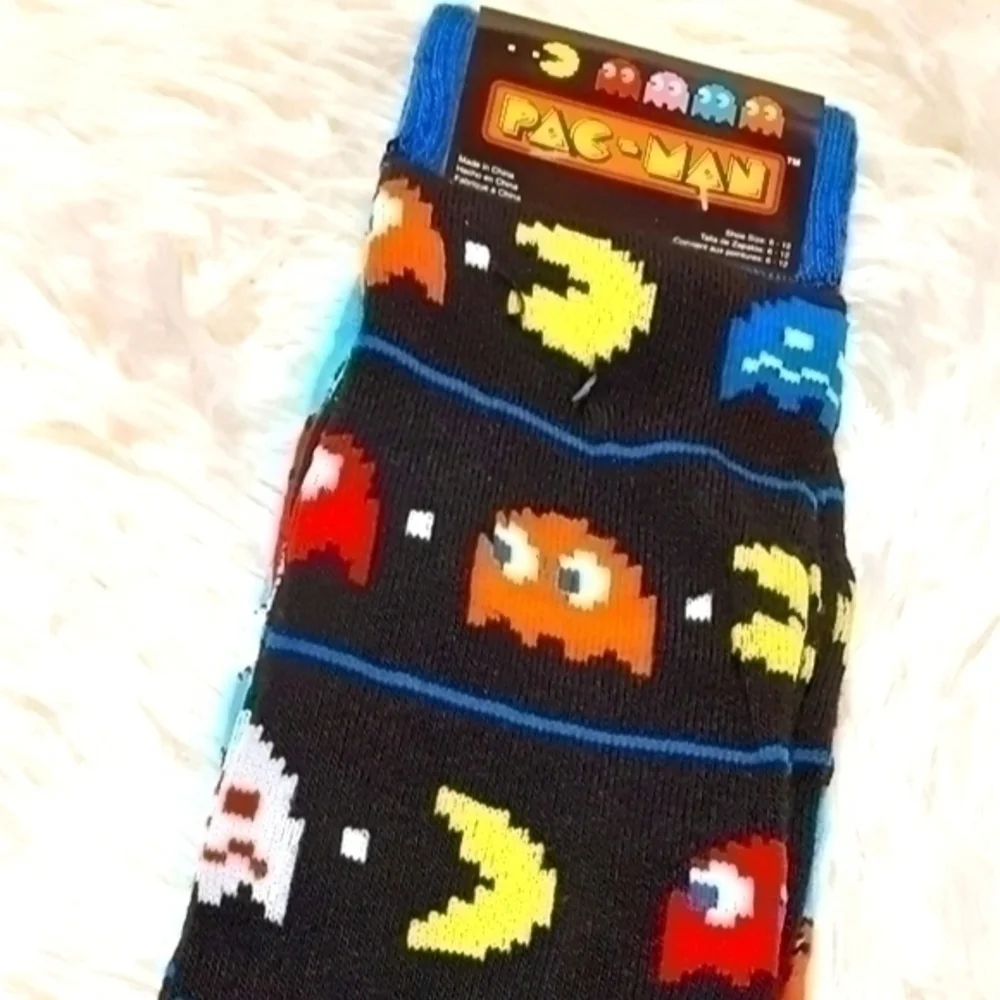 Pac-Man Arcade Game Socks